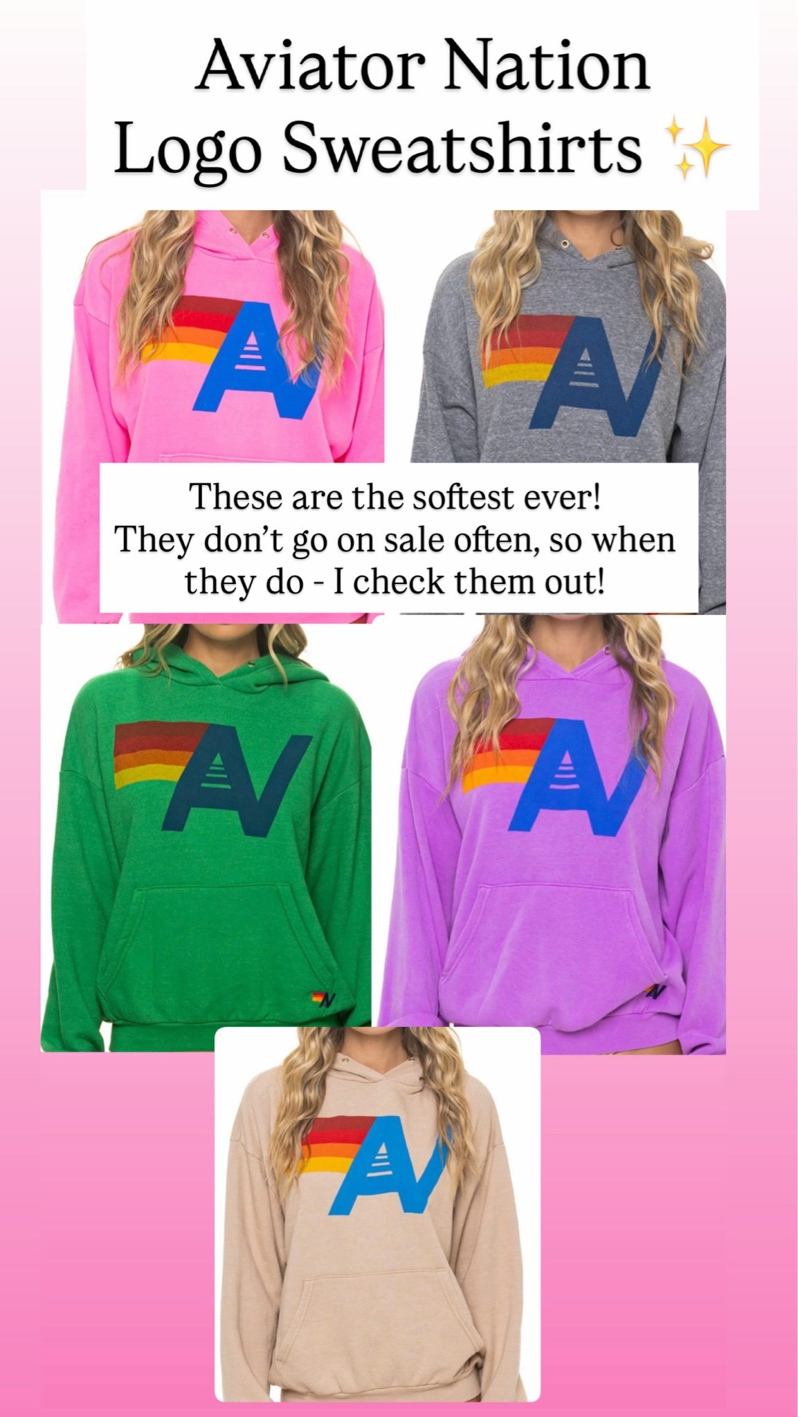 My FAVORITE sweatshirts are on sale!! These are just the best!!!
