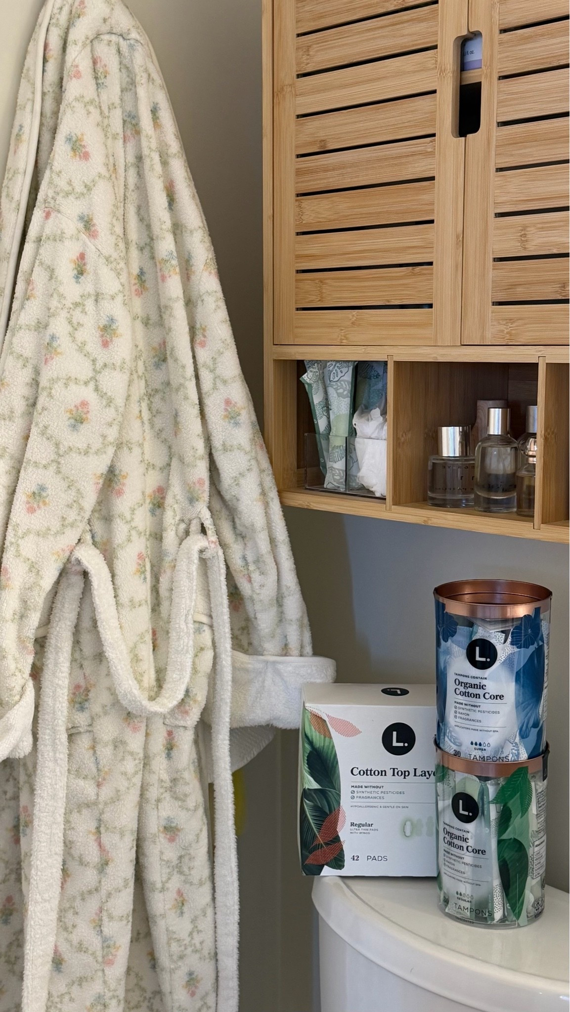#ad if you know me, you know i’m the one in the friend group with extras 😅 stocking up on @thisislperiod tampons + pads has been the perfect switch — clean ingredients, no synthetic dyes or fragrances + honestly just a brand i feel good about 🤍 find them at @target #target #targetpartner @Shop.LTK #liketkit #chooselove #chooseL #ThisisLDesignerSeries