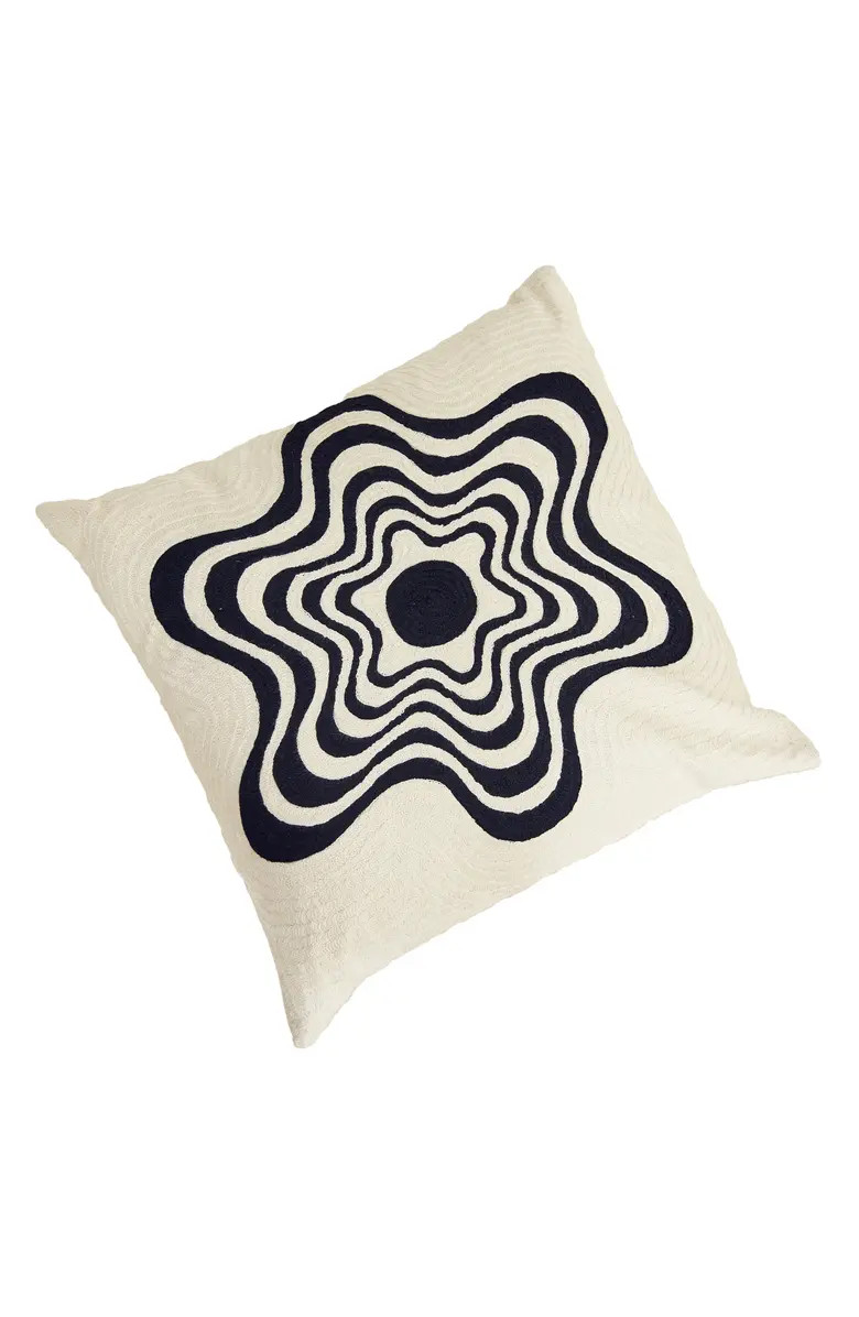 Flower Embroidered Pillow | Nordstrom