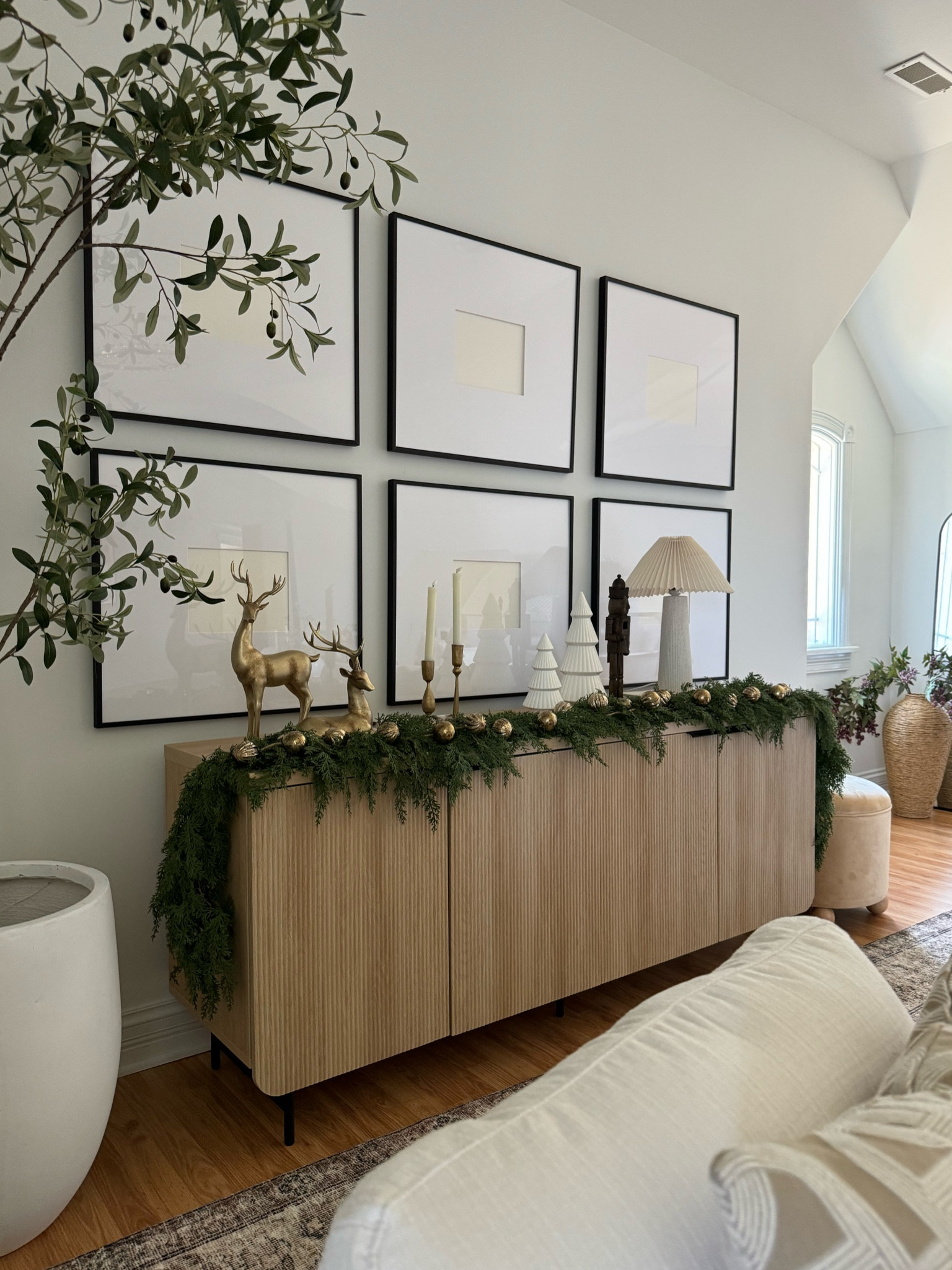 Walmart Holiday finds! I styled my favorite affordable sideboard with Walmart Holiday finds. @walmart #walmartfinds #walmarthome #walmart #walmartpartner 

#LTKHome #LTKCyberWeek #LTKHoliday