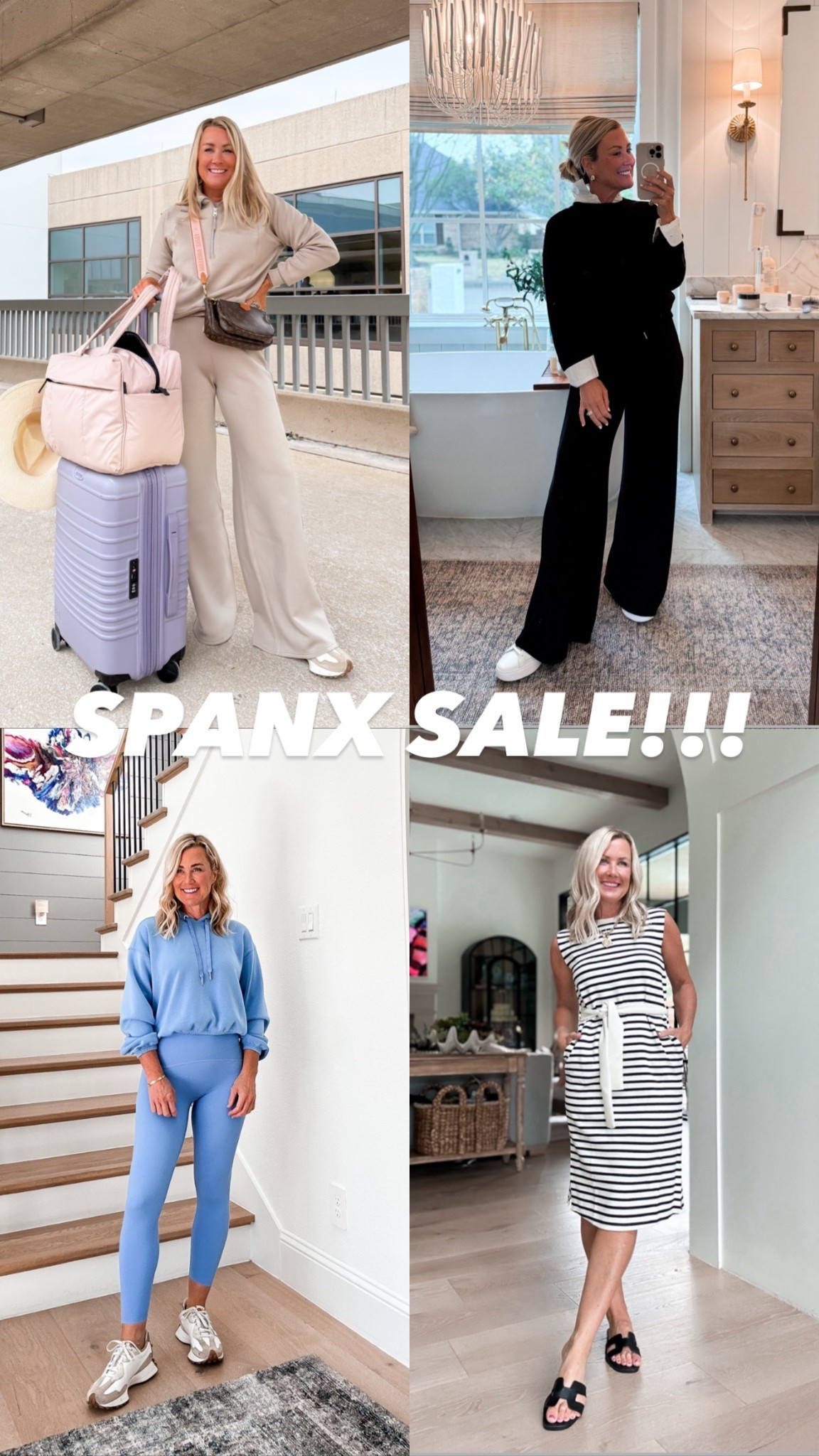SALE ALERT! Spanx is 20% off SITEWIDE this weekend…including AirEssentials & sale styles!! Use code LTKSPANX to save at checkout. 

#LTKSpringSale #LTKSaleAlert #LTKOver40