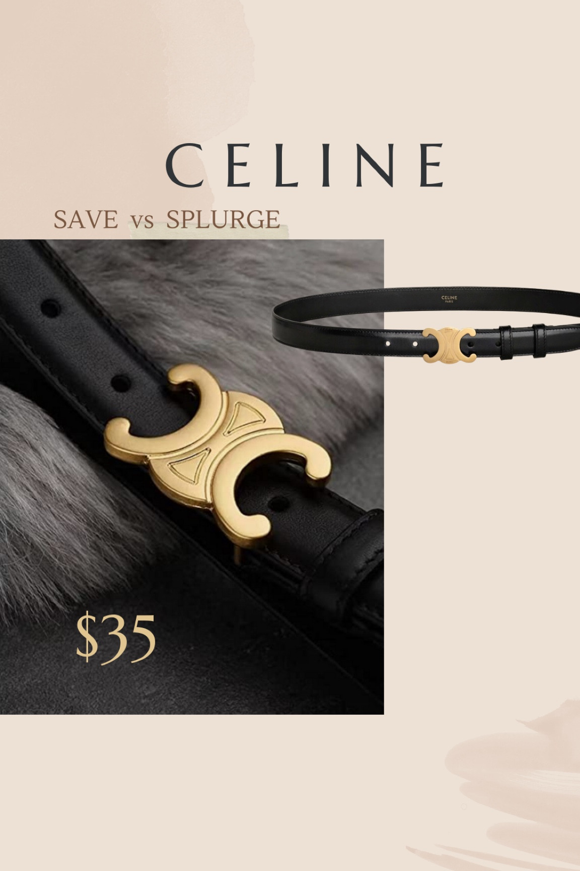 Black Leather Waist Belt With … curated on LTK
