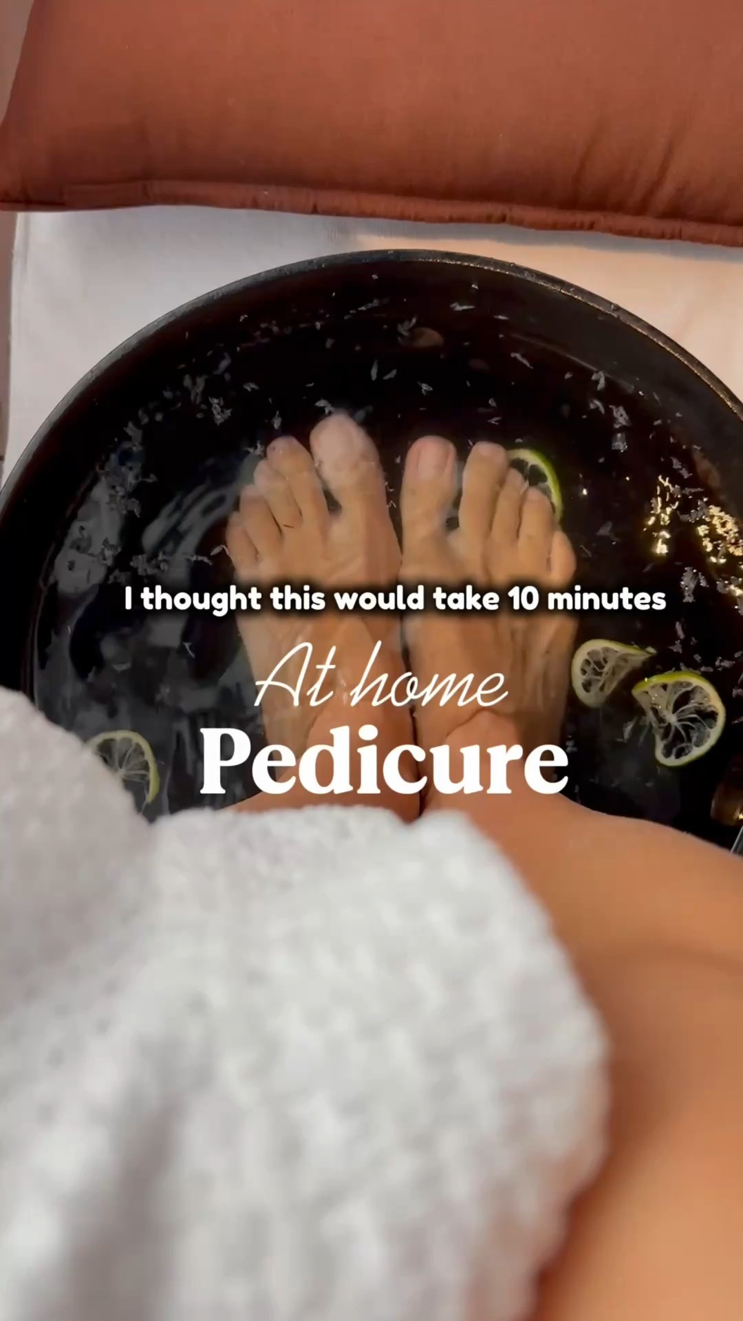 Pedicure at home.


#LTKBeauty #LTKvlog #LTKFindsUnder50