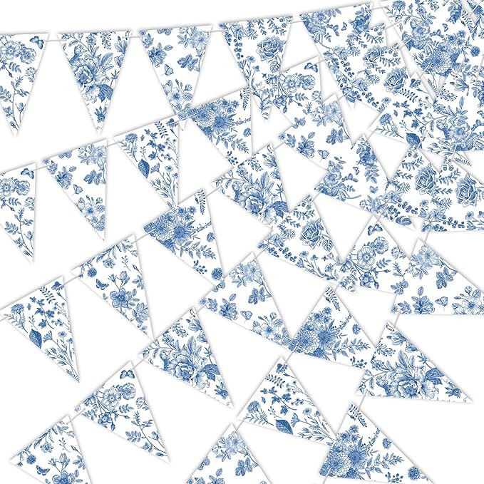 5pcs Something Blue Before I Do Pennant Garlands Something Blue Before I Do Bridal Shower Decorat... | Amazon (US)