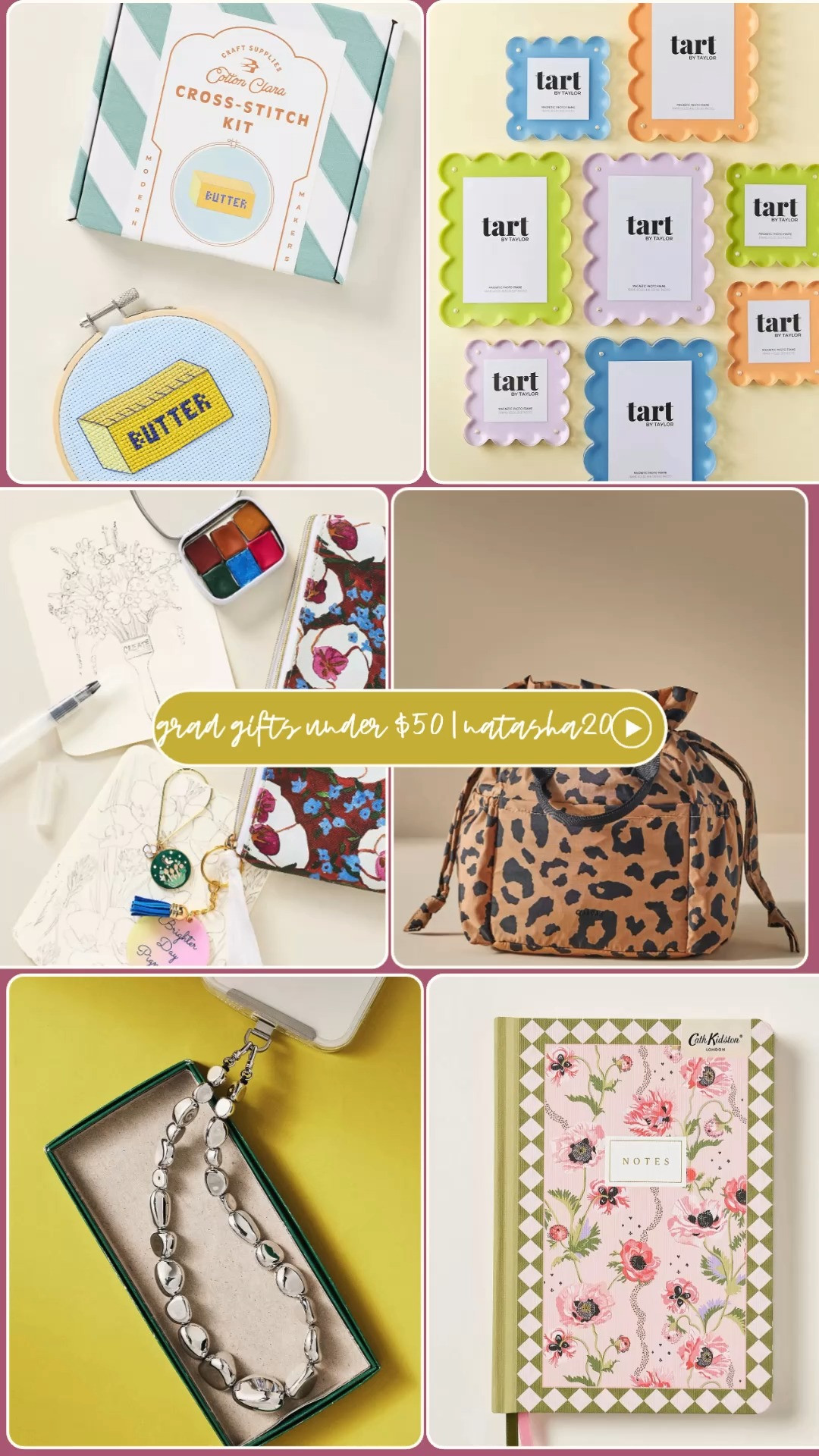 Grad gift ideas from @anthropologie 🎓✨ Use code NATASHA20 for 20% off the cutest gifts and keepsakes!! 

 #LTKHome #LTKSaleAlert #LTKBeauty