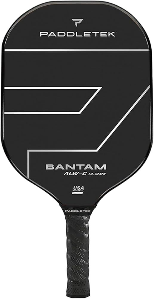 Paddletek Bantam ALW-C Pickleball Paddle - Carbon Fiber Pickleball Paddle with Honeycomb Core - U... | Amazon (US)