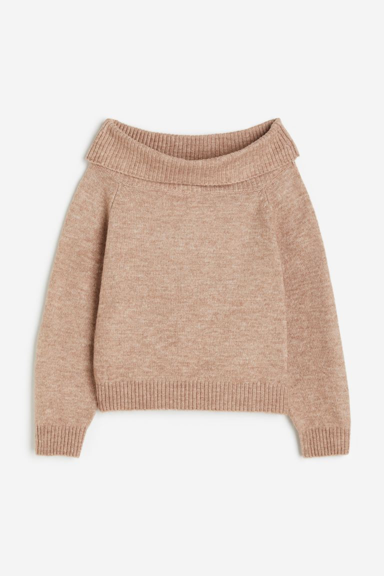 Off-the-shoulder Sweater | H&M (US + CA)