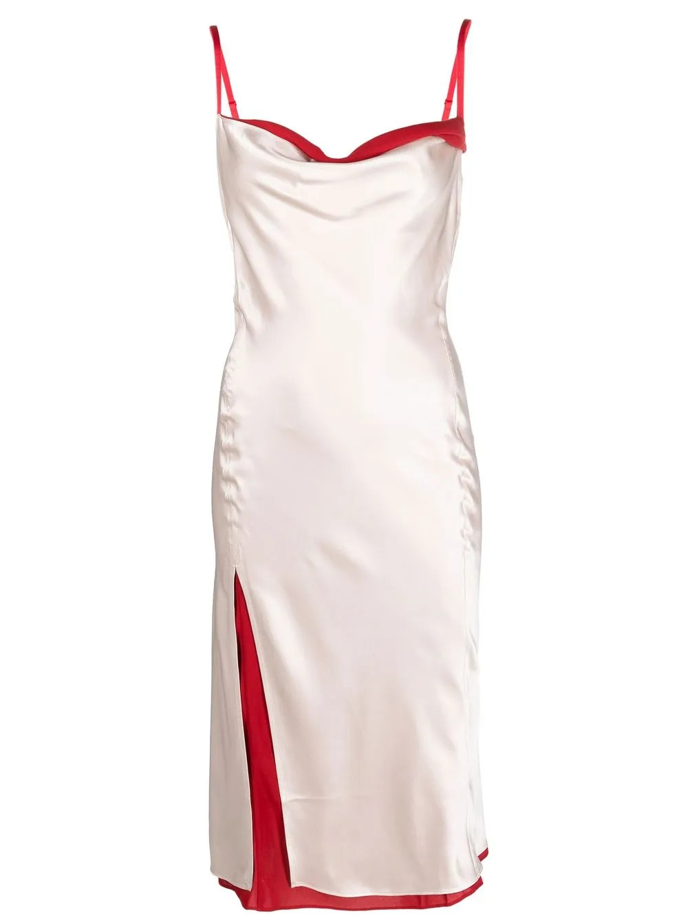 Acne Studios Slip Dress Con Cuello Desbocado - Farfetch | Farfetch Global