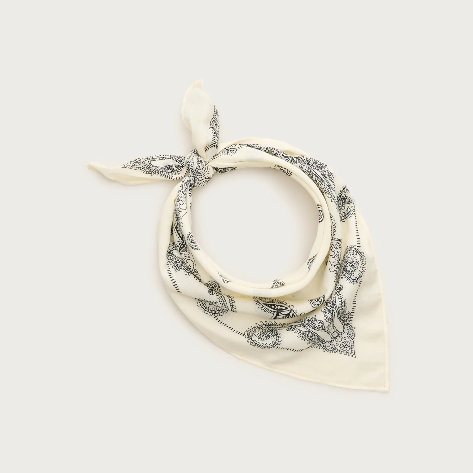 Printed lightweight cotton scarf | J. Crew US