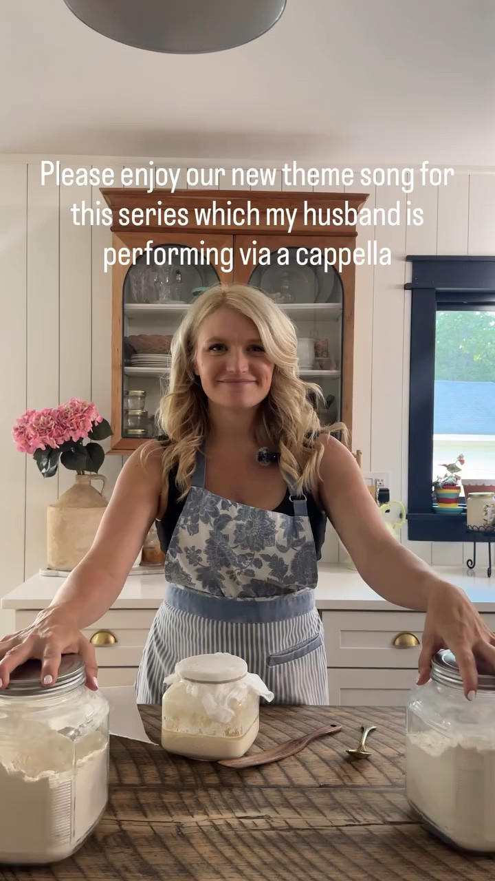 Sourdough starter for dummies part 3!

This week we got a new theme song, went over a flour mistake, & covered the necessary supplies we need to start baking 🍞

Next week, we will cover the float test and hopefully start making some bread!