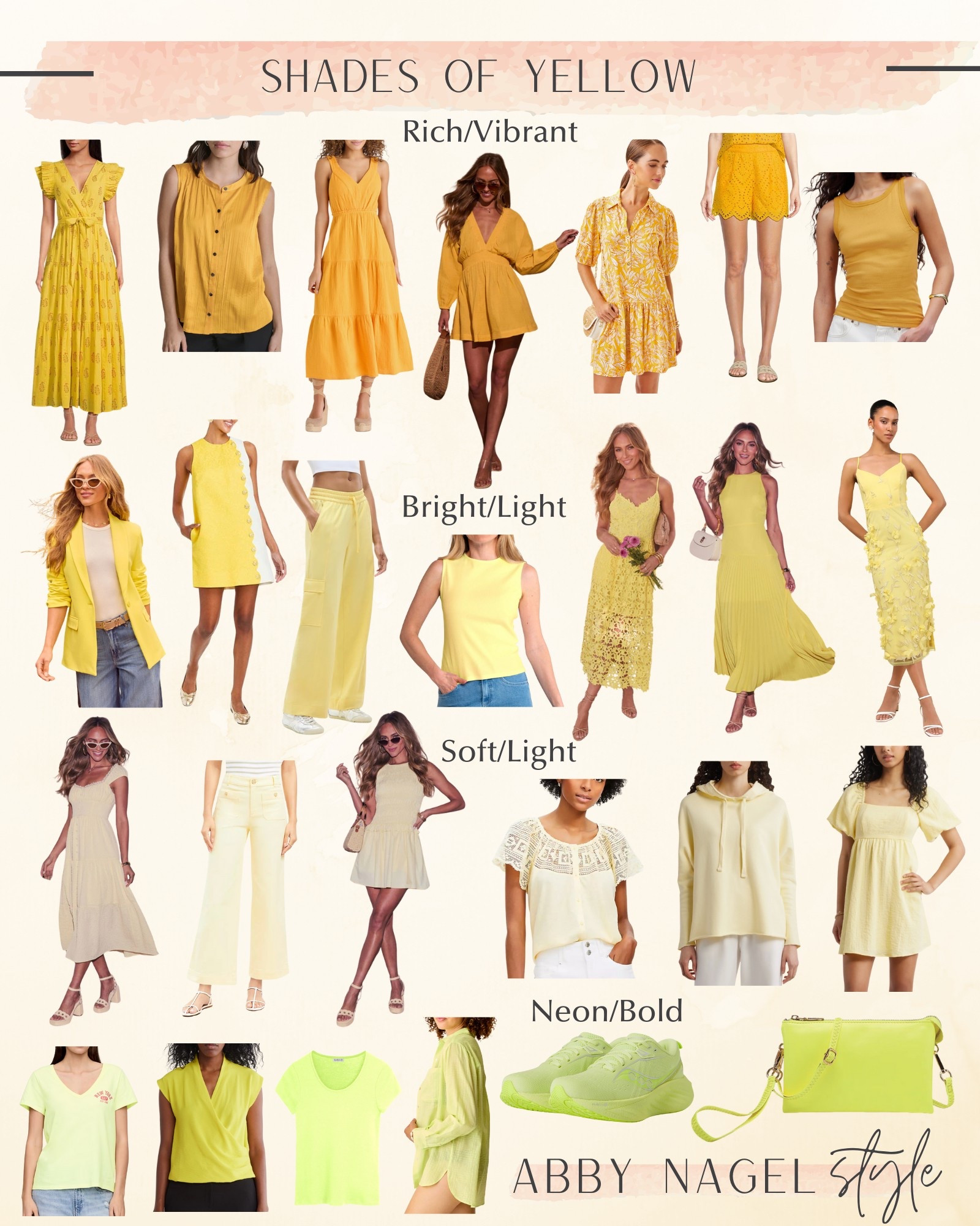 Yellow is having a moment this Spring! Which shade is best for you? 

#LTKFindsUnder50 #LTKStyleTip #LTKFindsUnder100