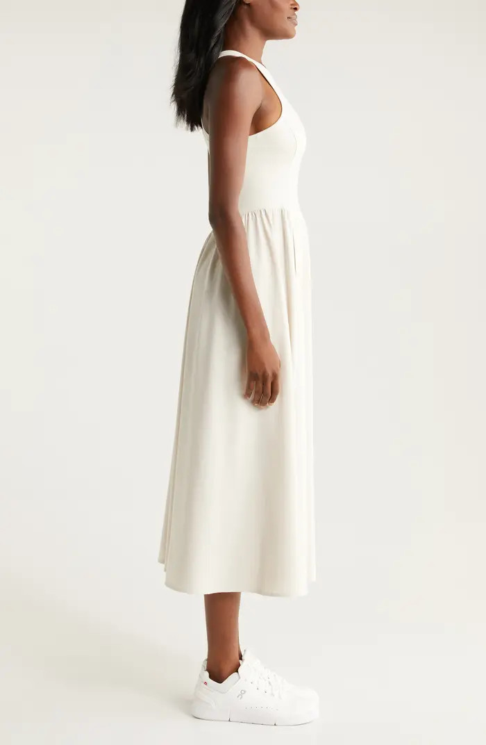 Effortless Hybrid Racerback Midi Dress | Nordstrom
