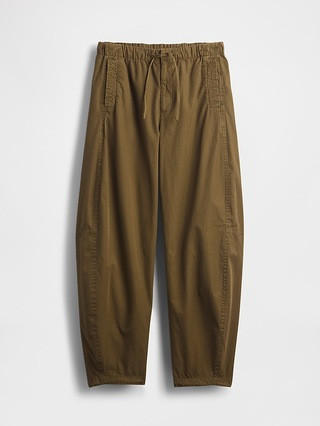 Mid Rise Barrel Parachute Pants | Gap (US)