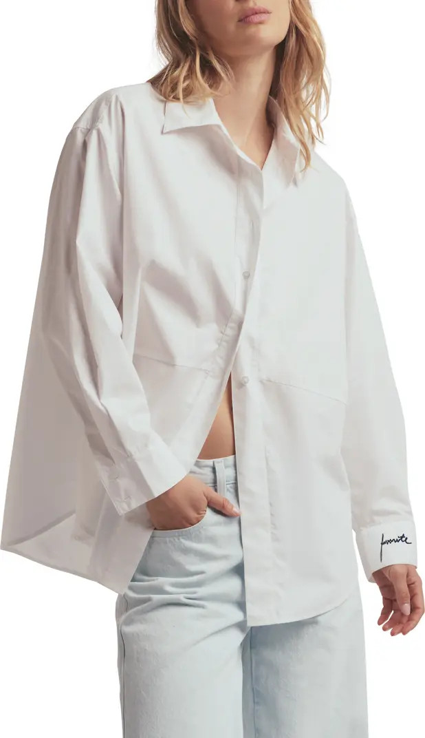 Favorite Daughter The Doors Always Open Oversize Shirt | Nordstrom | Nordstrom