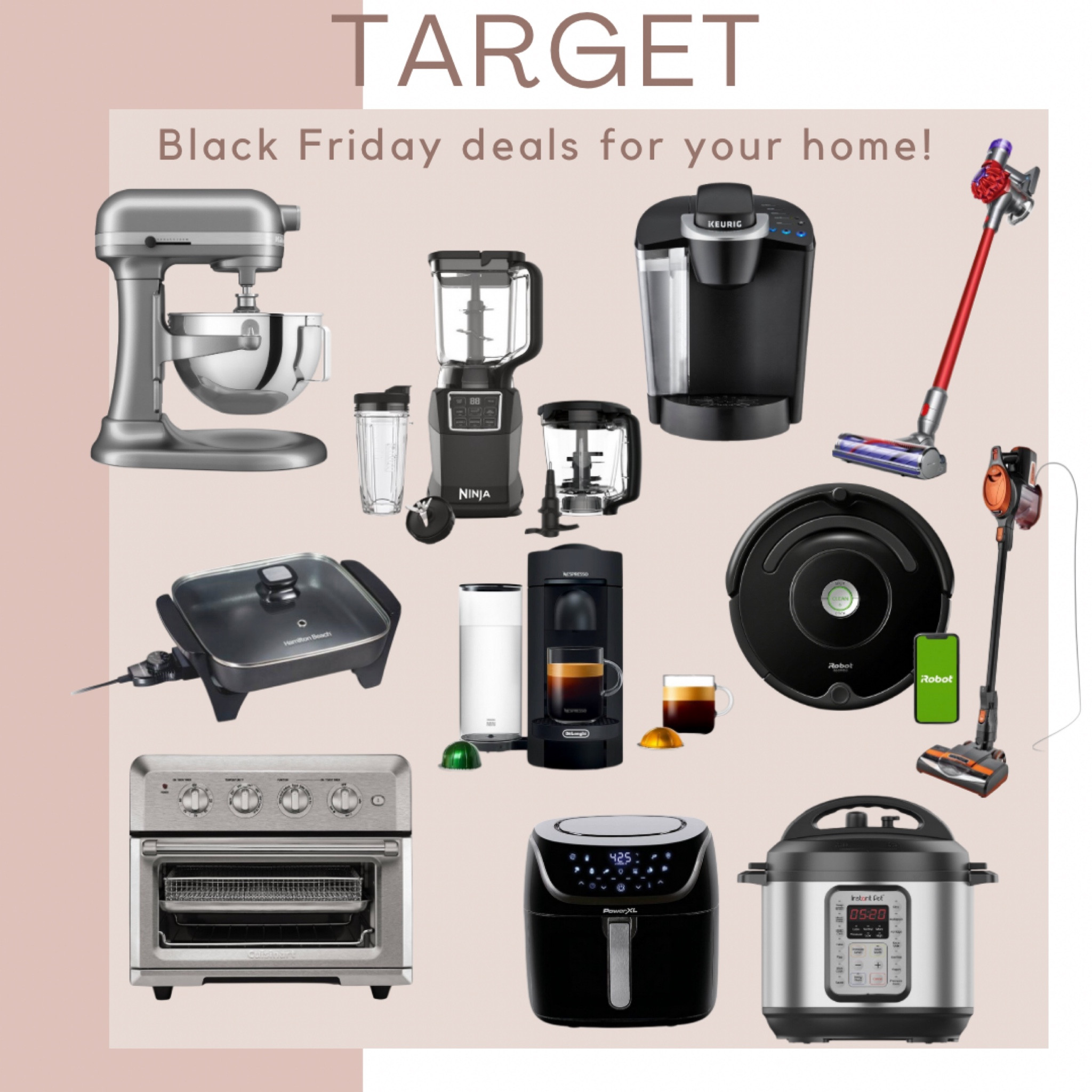 Get organized this holiday season with these Black Friday Amazon deals! 

Target, cyber sale, Black Friday, online shopping, discount, home appliances, kitchen, mixer, coffee maker, pressure cooker, toaster, vacuum, air fryer  

#LTKsalealert #LTKhome #LTKCyberWeek