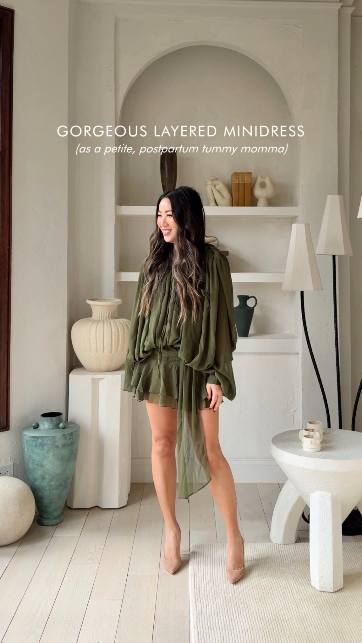 THIS DRESS ✨ My first time buying a minidress that makes me feel beautiful! The floaty layers, billowy sleeves and its midsection comfortable. 

For size reference, I’m 5 ft 115 pounds and wearing a Small in the dress. 

Also added shaping shorts options to wear under mini dresses/lengths here. 

I added a few different places (Macy’s, Nordstrom and Revolve) that’s carrying this dress just in case one place is sold-out. 

#LTKootd #LTKPetite #LTKFindsUnder100