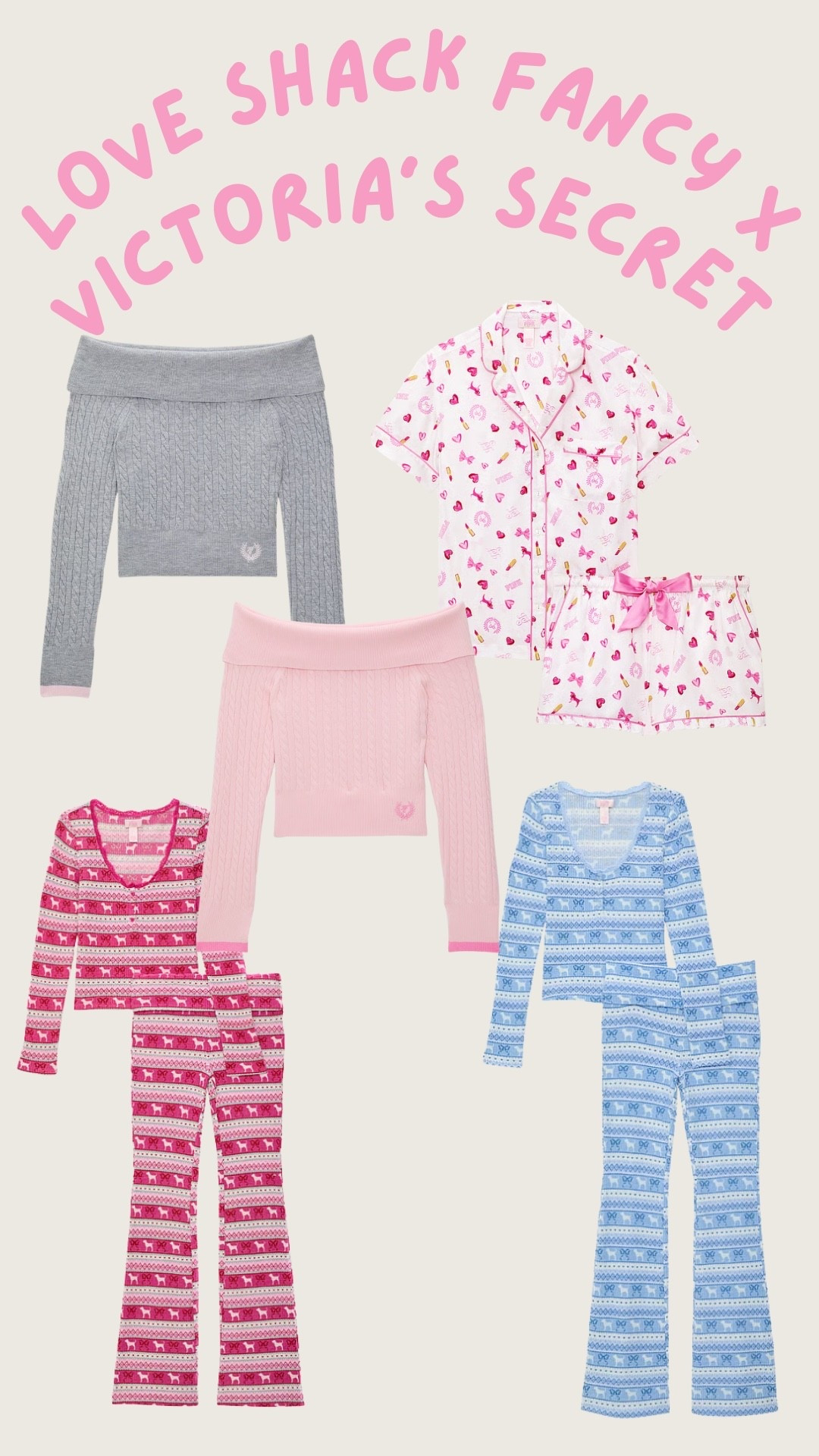 Love shack fancy. Victoria’s Secret. Loungewear. Sleepwear. Pajamas. Trending. Best sellers  

#LTKSeasonal #LTKFindsUnder50 #LTKFindsUnder100