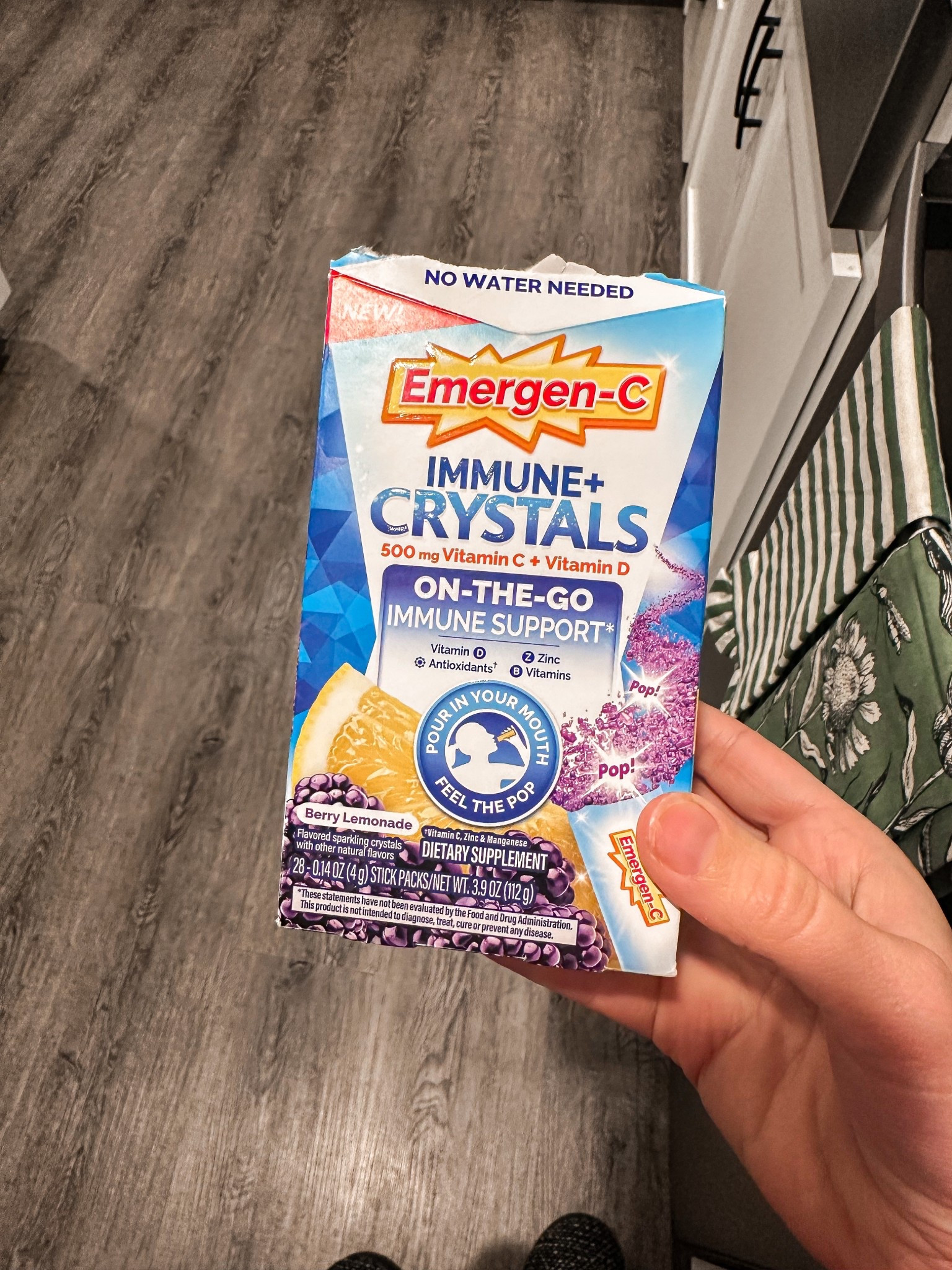 Great on the go Emergen-C crystal popping packets. Keep you and your family healthy during any cold season. 

#LTKKids #LTKFamily #LTKHome