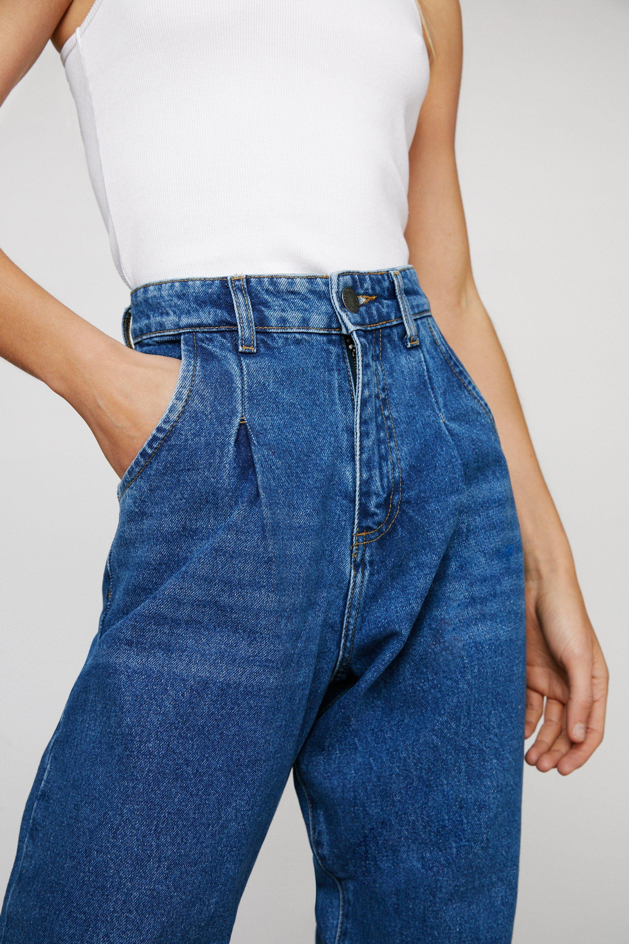 Organic Denim Tapered Leg Jeans | Nasty Gal (US)