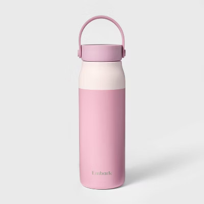 32oz Stainless Steel Hydration Water Bottle - Purple - Embark™ | Target