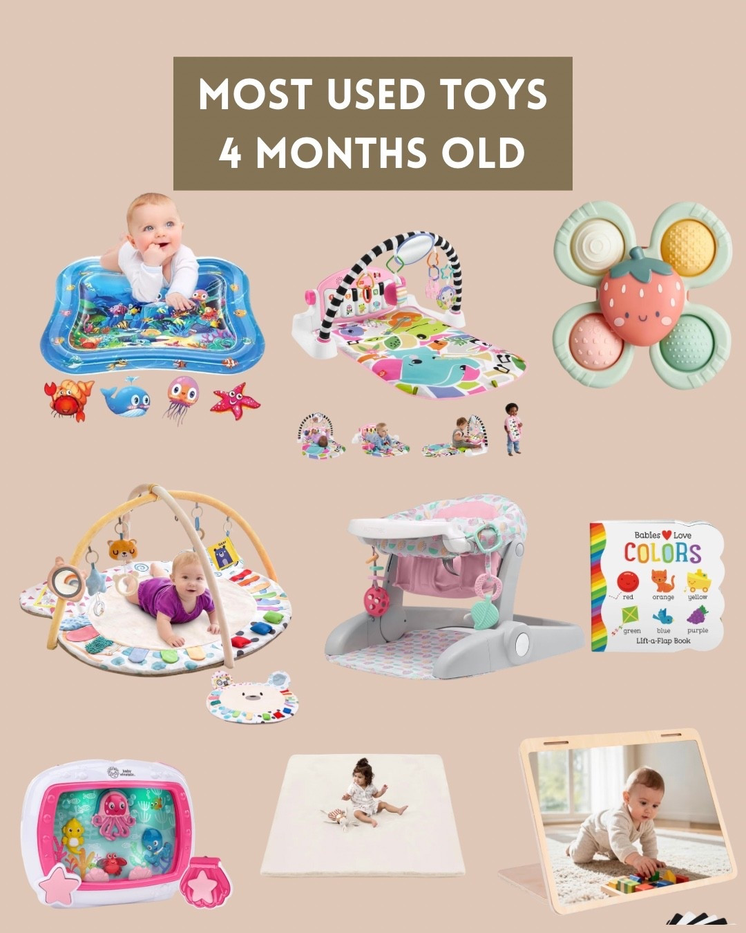 Most used baby toys for my 4 month old 

#LTKBaby #LTKKids