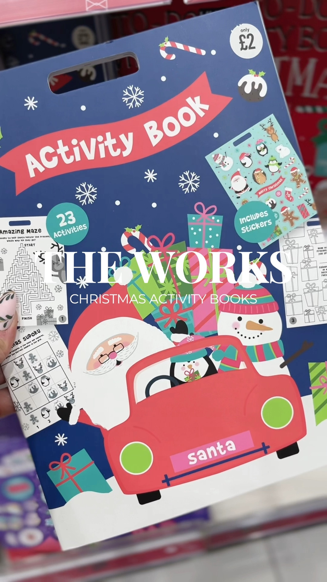 The Works, Christmas activity books, Christmas book, children’s book, activities, Christmas ideas, gift idea

#LTKeurope #LTKkids #LTKSeasonal