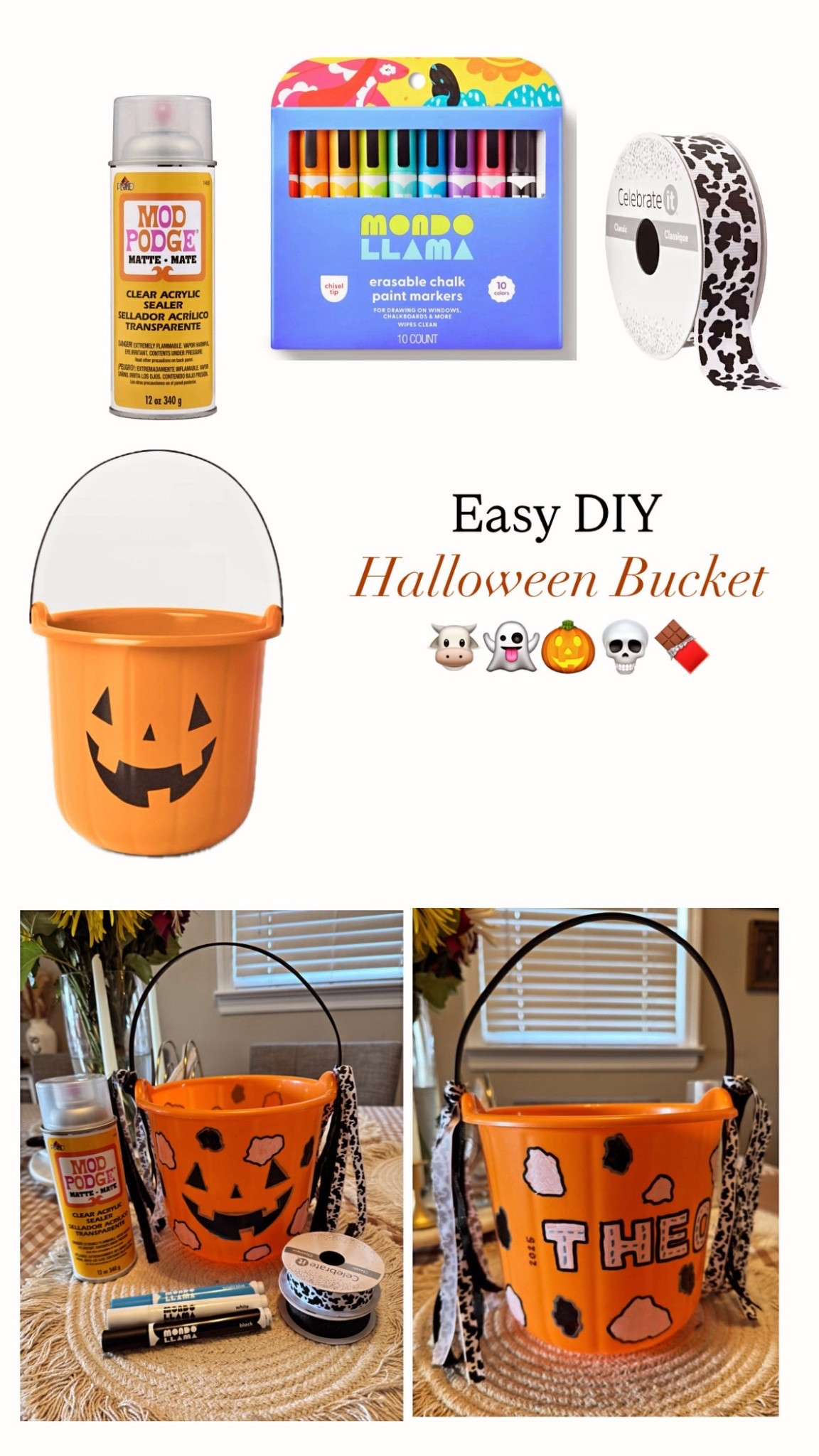 DIY personalized Halloween Bucket! Target bucket for only $1! 

#LTKKids #LTKFamily #LTKHalloween