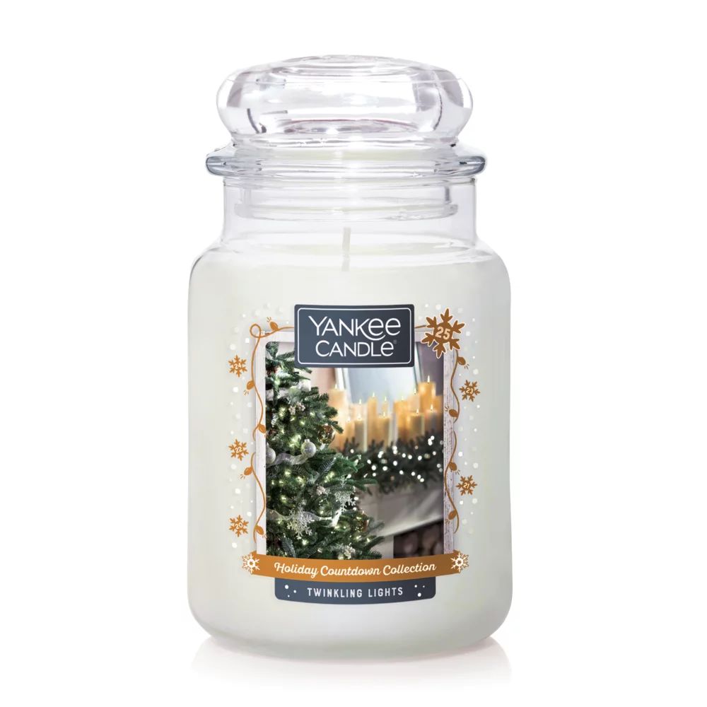 Twinkling Lights Original Large Jar Candles - Large Jar Candles | Home Fragrance US | Yankee Candle