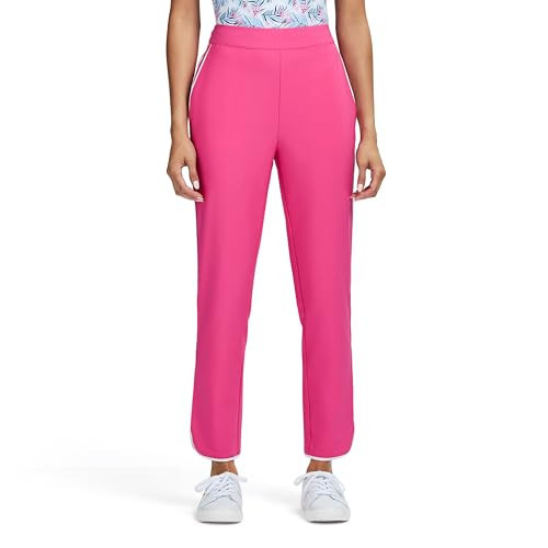 IZOD Women's Standard Athletic Pants Performance Stretch Travel Golf, Hot Pink | Amazon (US)