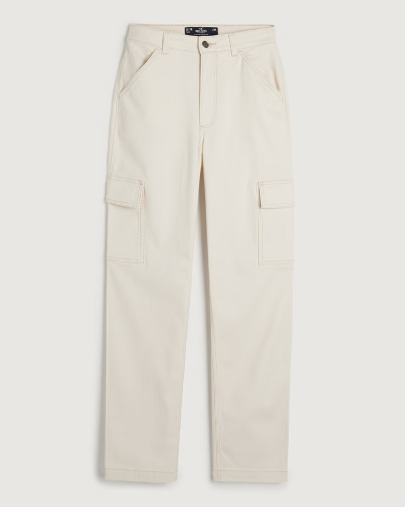 Ultra High-Rise Cargo Dad Pants | Hollister (US)