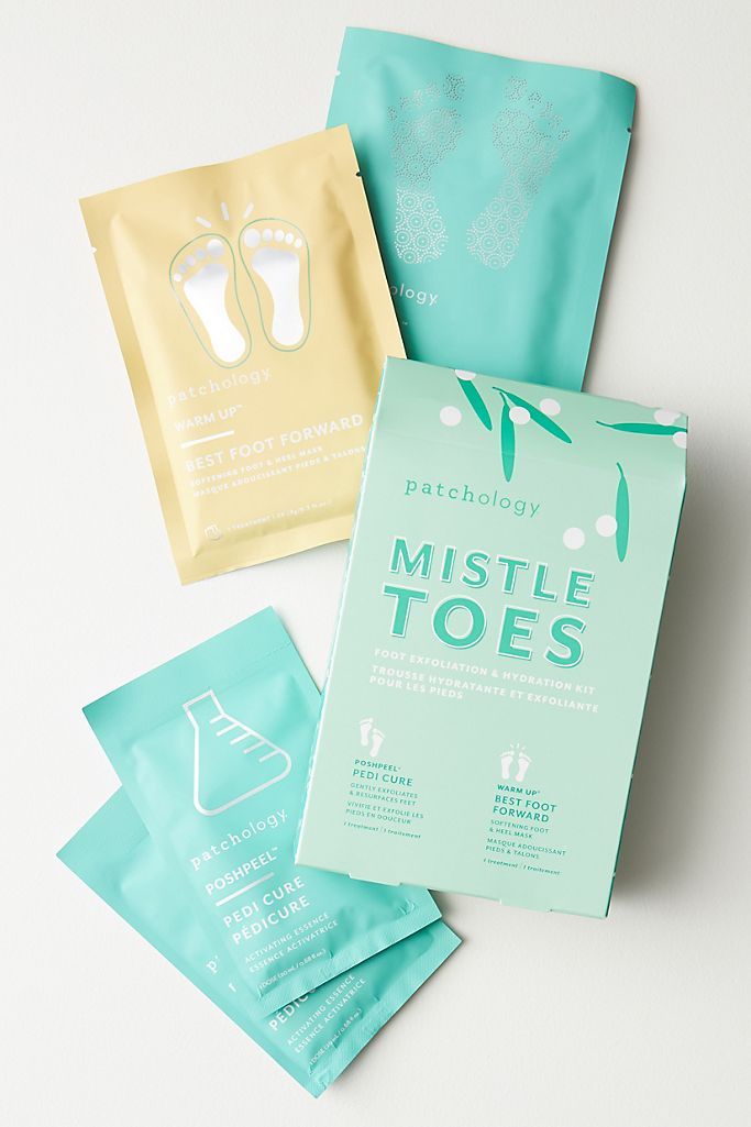 Patchology MistleToes Foot Exfoliation & Hydration Kit | Anthropologie (US)