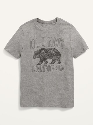 Short-Sleeve Logo-Graphic Tee for Boys | Old Navy (US)