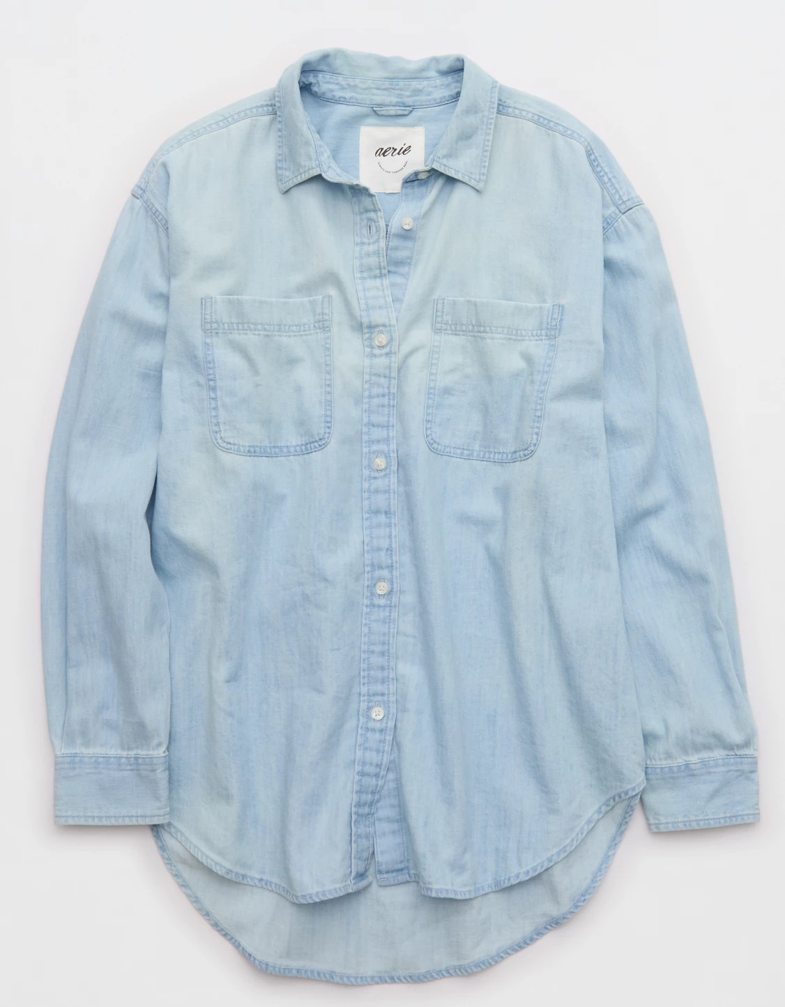 Aerie Anytime Fave Woven Shirt | Aerie