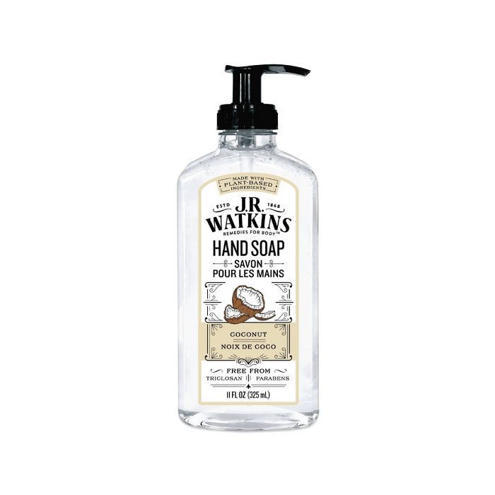 J.R. Watkins Coconut Scented Hand Soap - 11oz | Target