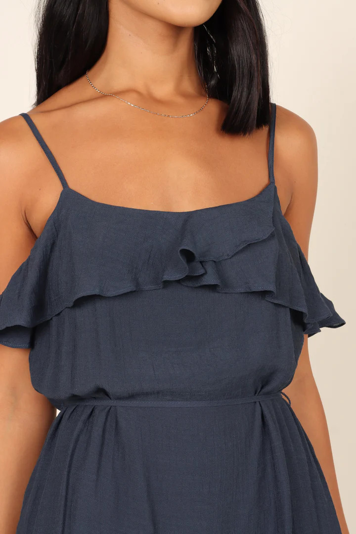Tarma Maxi Dress - Navy | Petal & Pup (US)