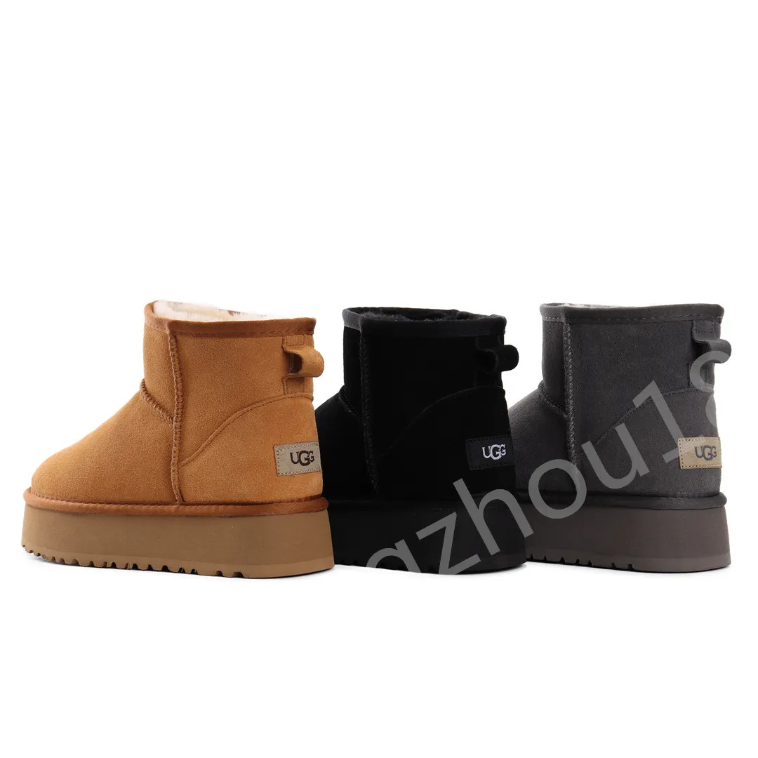 UGG Dupe Boots Classic Ultra Mini/Mini Platform 4CM Platform Ladies Winter Snow Boot XX5854 | DHGate