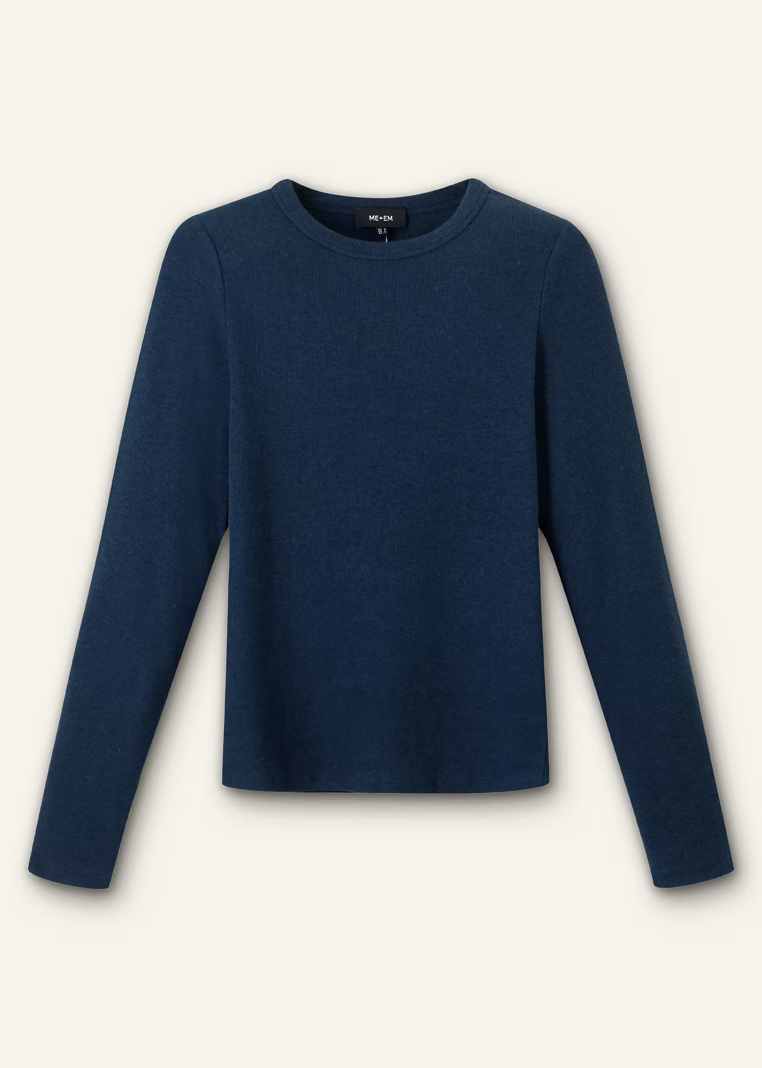 Perfect Basic Top Cotton Rib | ME+EM US