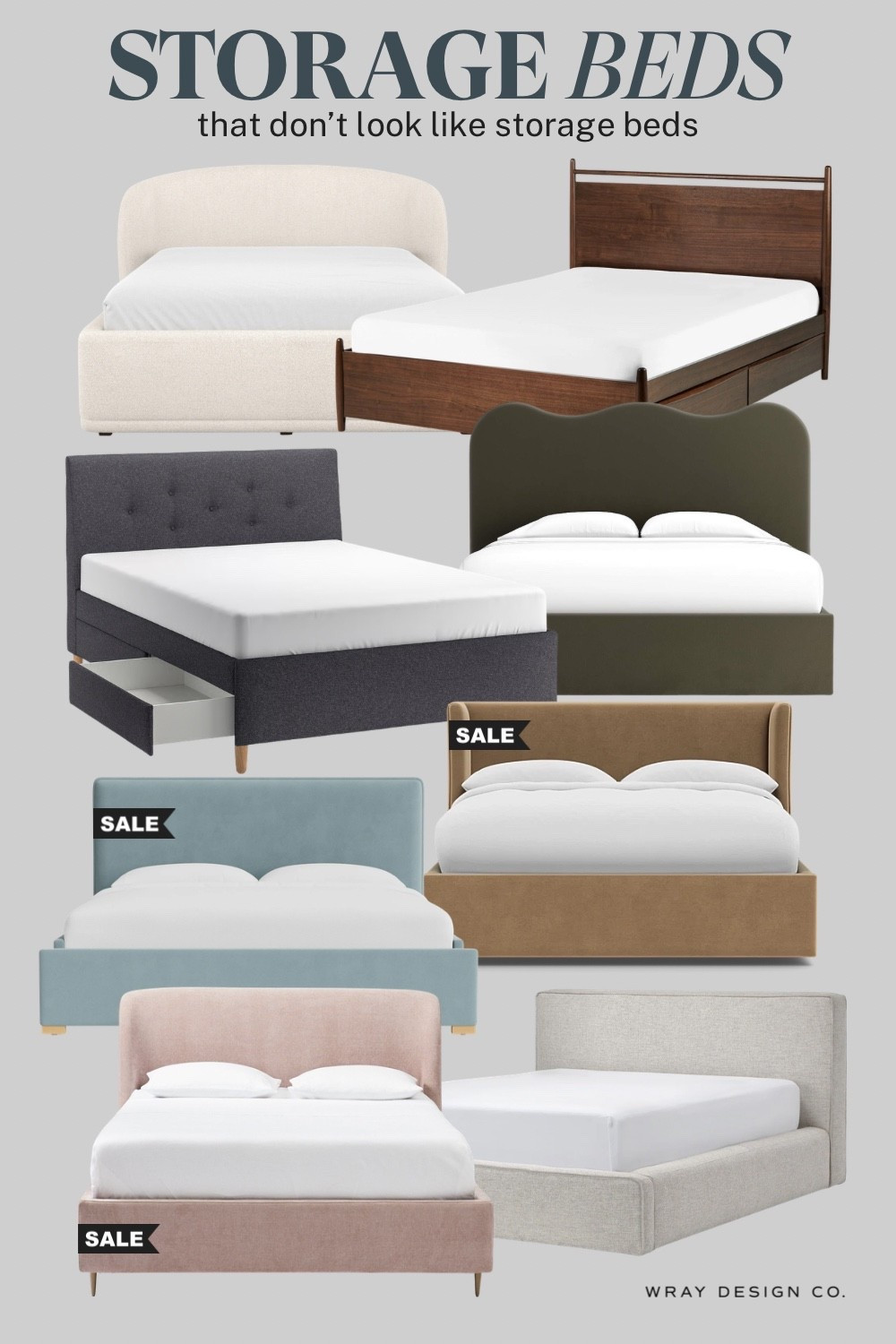 A roundup of beds with storage (that look pretty, too!). All have great reviews and range in price. Plus, a few are currently on sale for Presidents’ Day weekend! I’m personally loving the @Crate & Barrel Amara option with the curved headboard. Let me know your favorite in the comments! @Wayfair @Lulu and Georgia @Article

#LTKSaleAlert #LTKHome