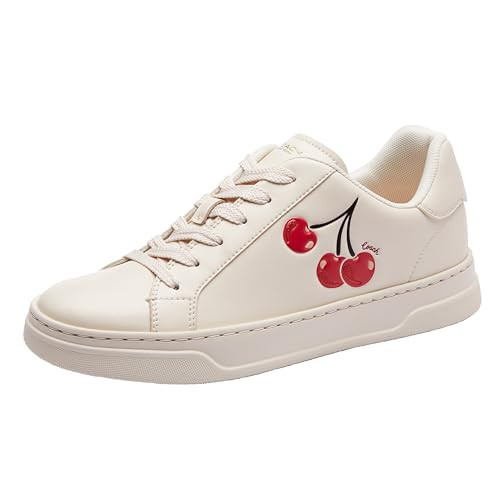 Coach Women's High Line Sneaker, Chalk Multi, 7.5 | Amazon (US)