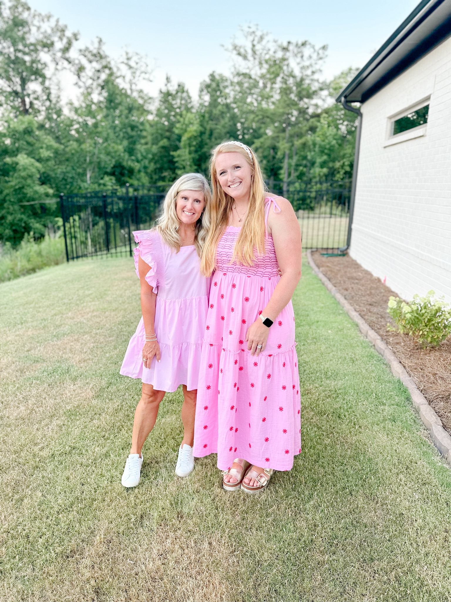Pretty pink dresses! 