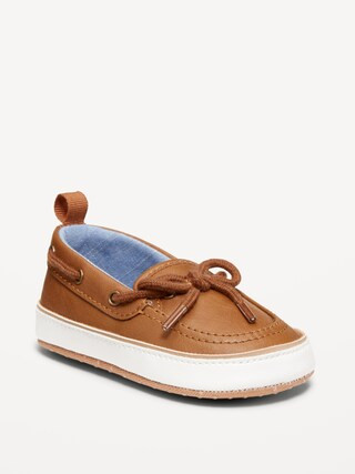 Faux-Leather Boat Shoes for Baby | Old Navy (US)