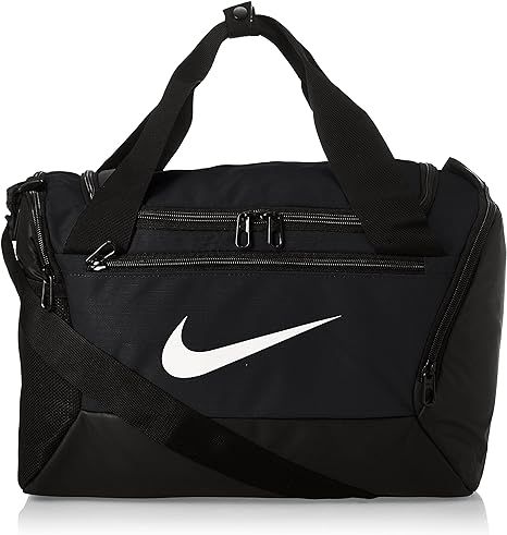 NIKE Brasilia X-Small Duffel - 9.0, Black/Black/White | Amazon (US)