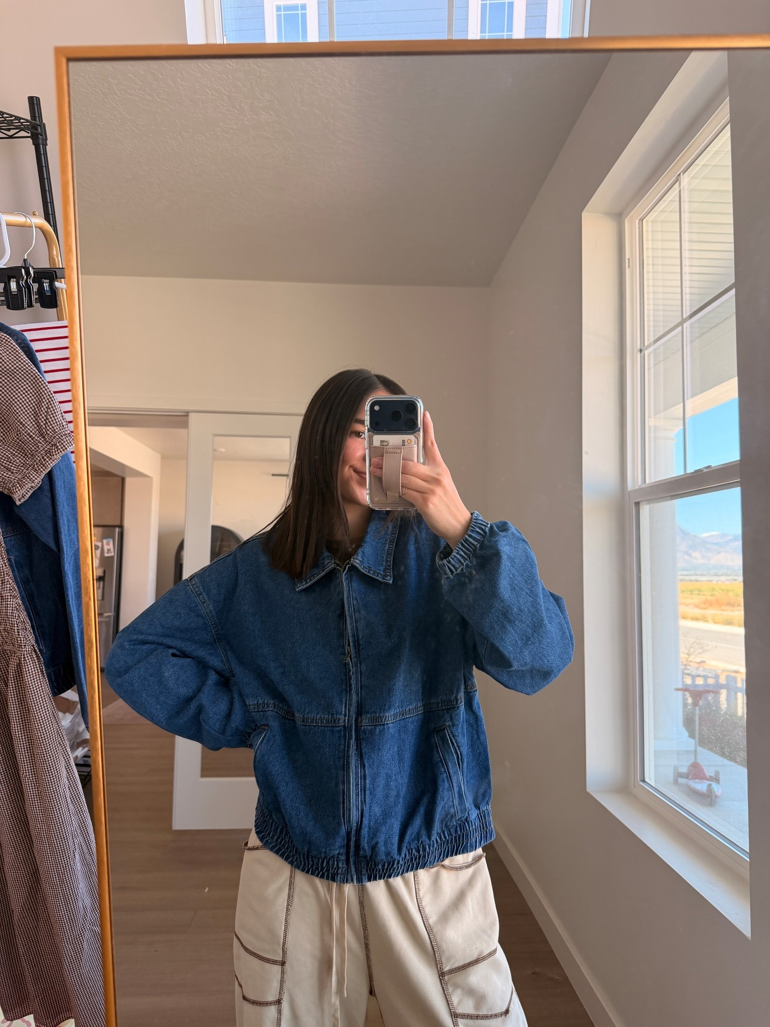 Cutest denim jacket! Wearing a small 

#LTKFindsUnder100 #LTKFindsUnder50 #LTKStyleTip