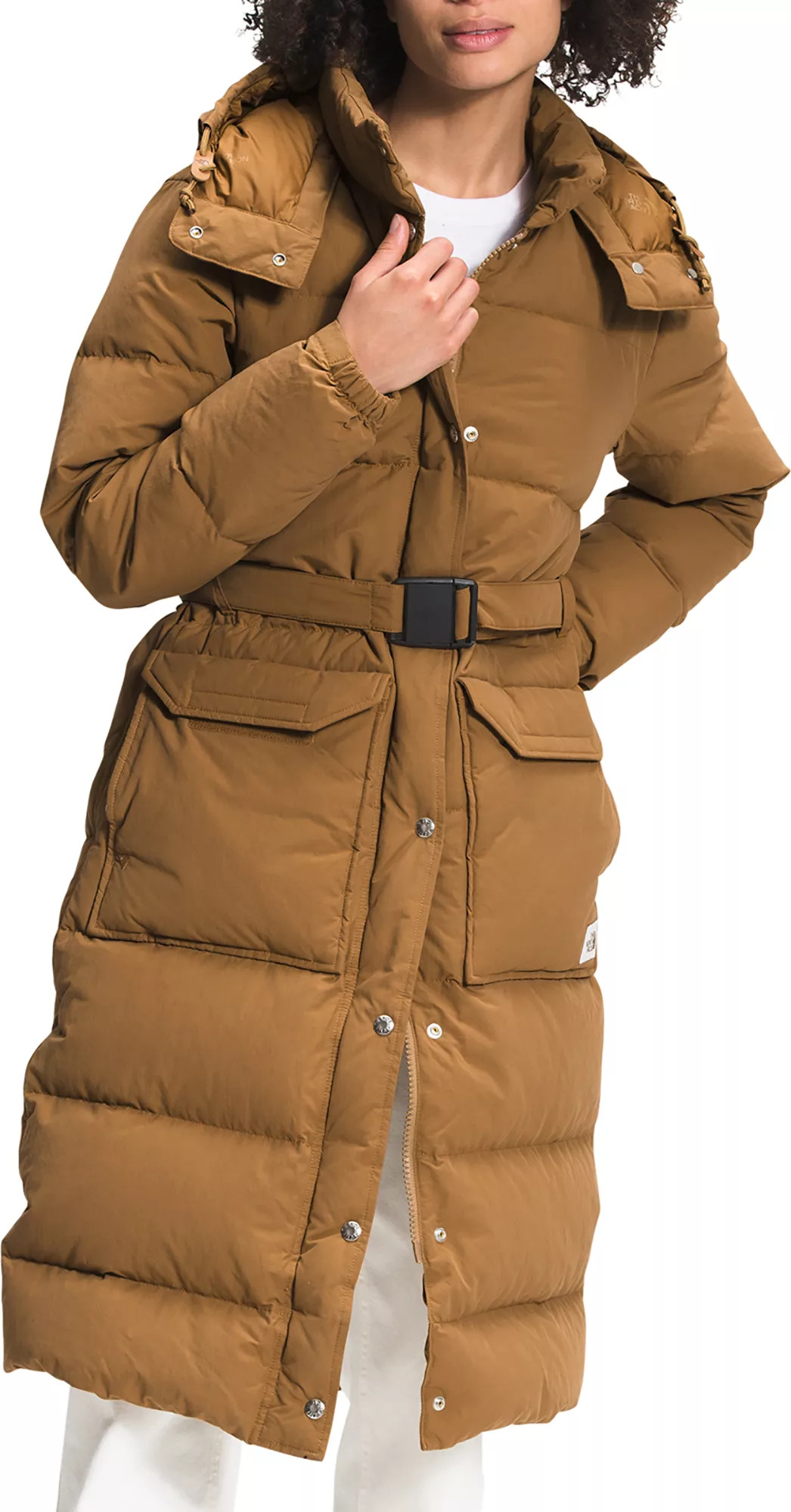The North Face Women's Sierra Long Down Parka, XL, Utility Brown | Dick's Sporting Goods