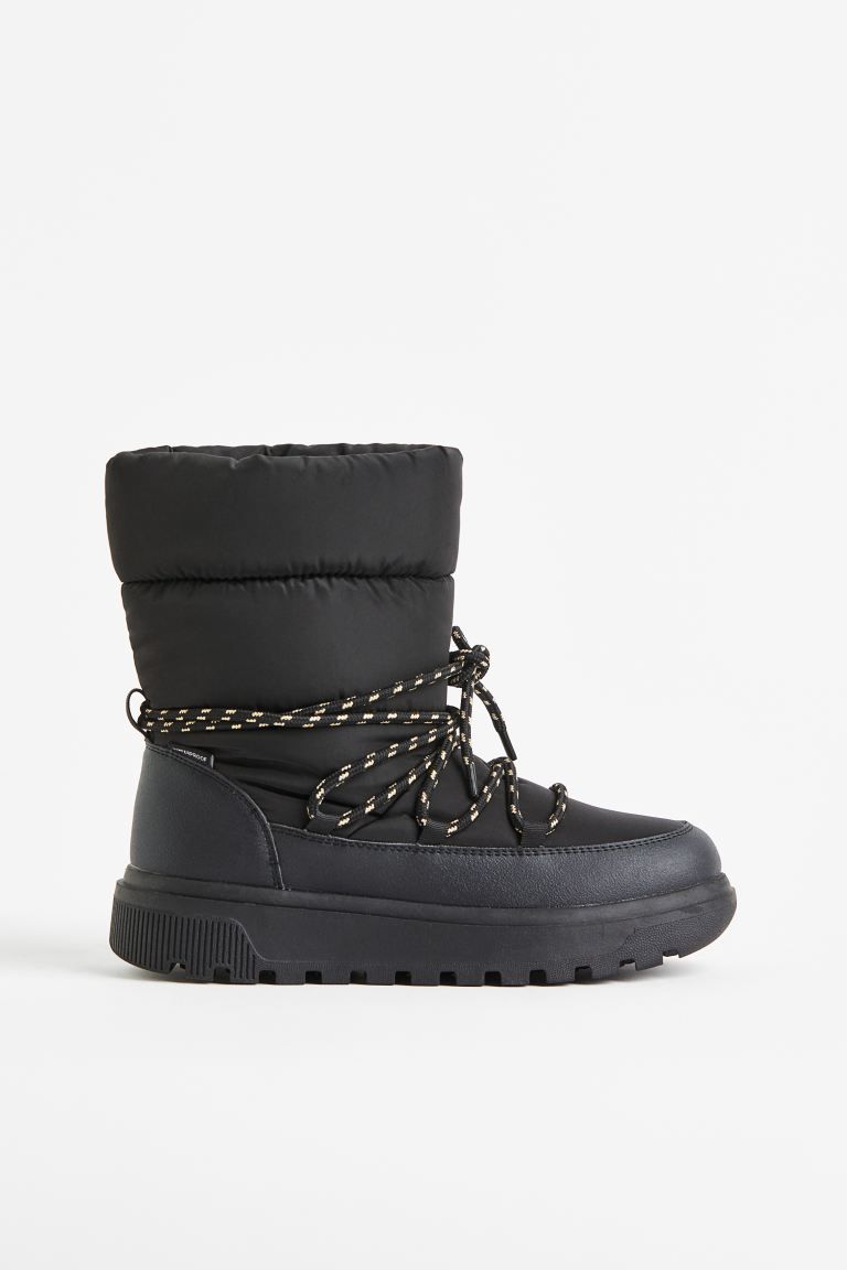 Waterproof padded boots | H&M (UK, MY, IN, SG, PH, TW, HK)