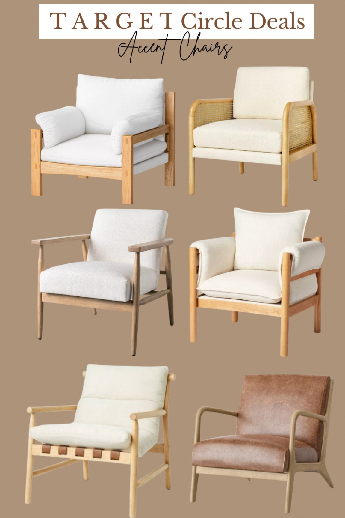 Target deals on accent chairs 🤩🤎

#LTKHome #LTKxNSale #LTKSummerSales