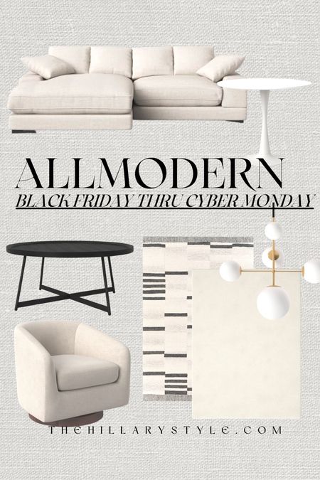 ALLMODERN’S BLACK Friday through CYBER Monday sale is going NOW!  Save up to 70% off select items site wide, plus, there are select items that are an additional 25% off!  Take advantage of these next few days and add simple, beautiful modern pieces to your home just in time for the holidays. ⁣
⁣
@allmodern ⁣
#ModernMadeSimple ⁣
#AllModernPartner ⁣
@allmoderncreator ⁣
@shop.ltk⁣
#liketkit

#LTKsalealert #LTKCyberWeek #LTKHoliday