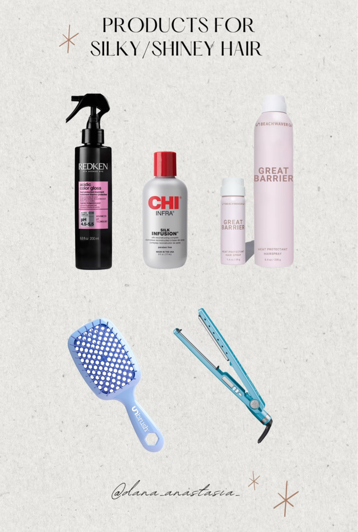 All on Ulta or Amazon ! 💖
#hairproducts #hairroutine #glossyhair #silkyhair #shinyhair 
