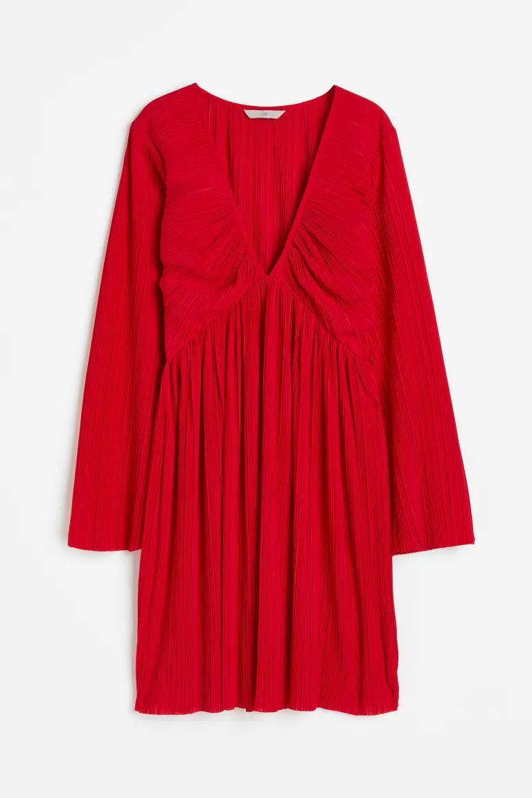 Pleated Jersey Dress | H&M (US + CA)