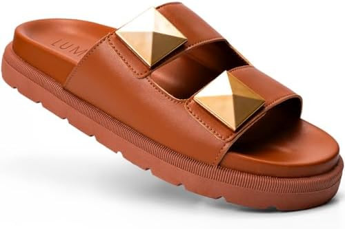 Papete Feminina Chinelo Casual Confortável Spike Pirâmide | Amazon (BR)